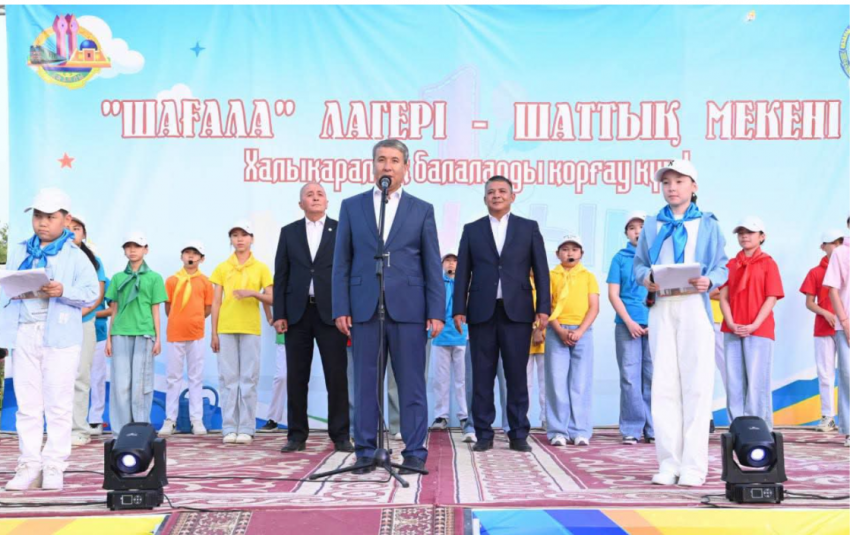 Лагерь аумағы мен инфрақұрылымы